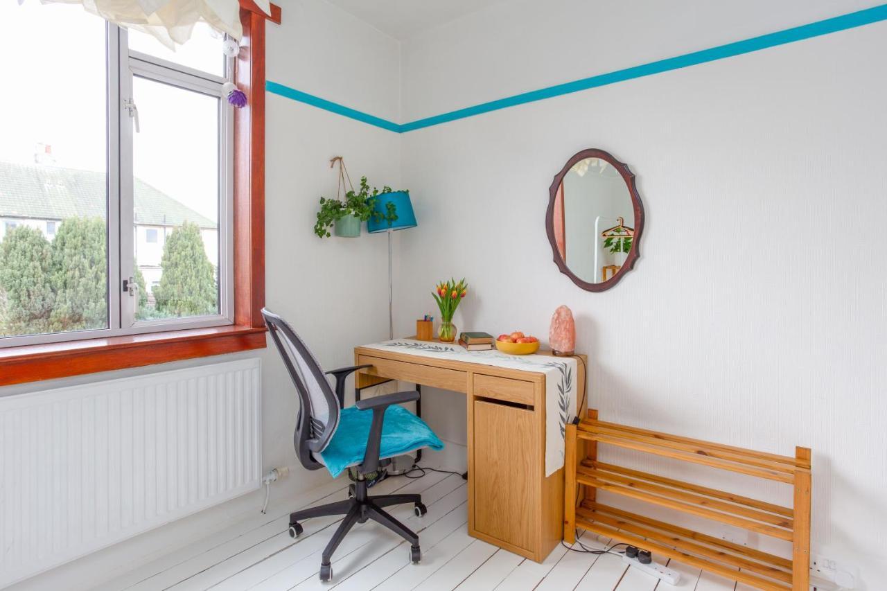 Bright & Spacious Double Room With Garden View- Close To Airport & City Centre EDI Exterior foto